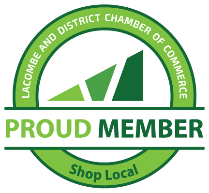 Lacombe and District Chamber of Commerce - Proud Member - Shop Local